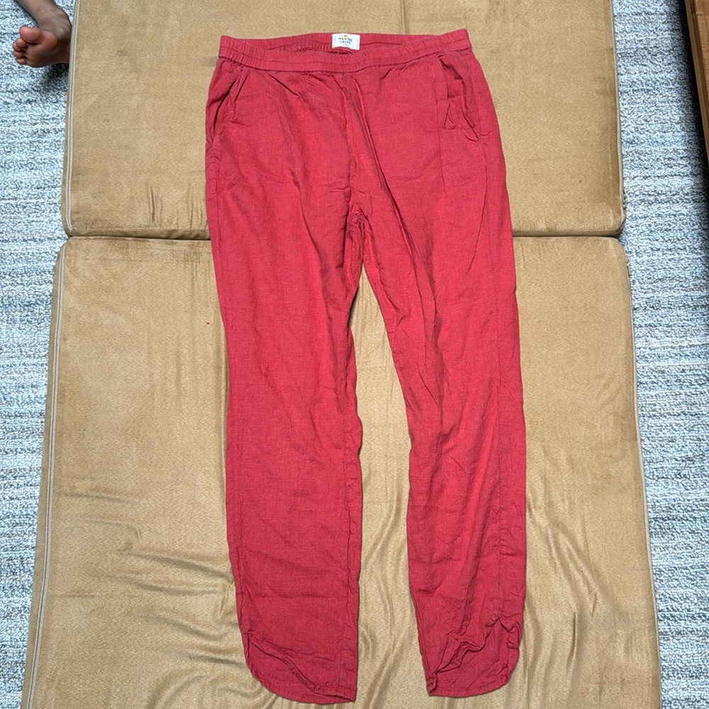 Allison Pant in a beautiful red